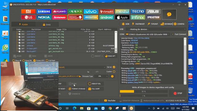 Vivo V11pro Stuck Recovery Mode touch Not Working flash file 100% by Unlocktool смотреть онлайн