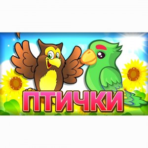 ПТИЧКИ ДЛЯ ДЕТЕЙ !!! Детские развивающие мультики Стихи про птиц Изучаем птиц весело!