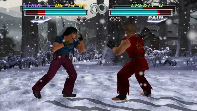 Eddy Gordo and Lei Wulong - Tekken Tag Tournament HD - PS3 Gameplay