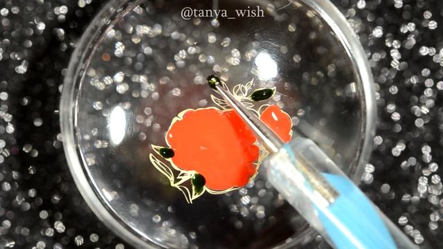 Rose Nail Art - Цветочный маникюр
