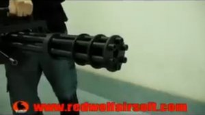Vulcan M134 Minigun  - RedWolf Airsoft - RWTV
