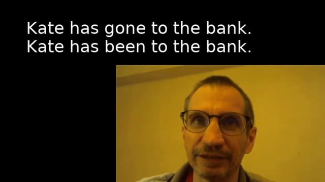 "Has gone to the bank" vs. "has been to the bank". What's the difference? And what do they mean? смотреть онлайн
