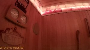 Гималайская соль с LED подсветкой в сауне