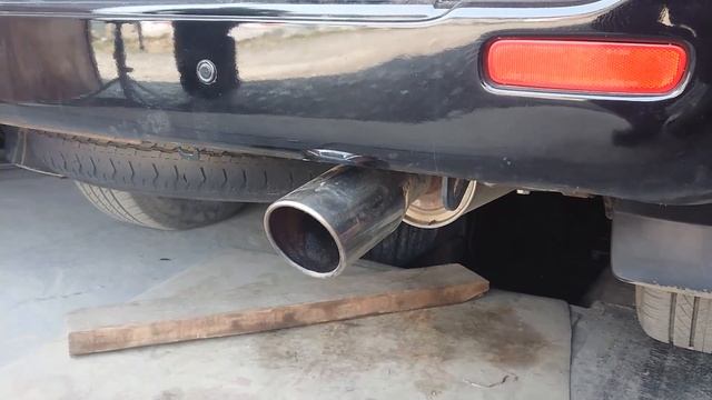 Land Cruiser 100  звук глушителя Flowmaster