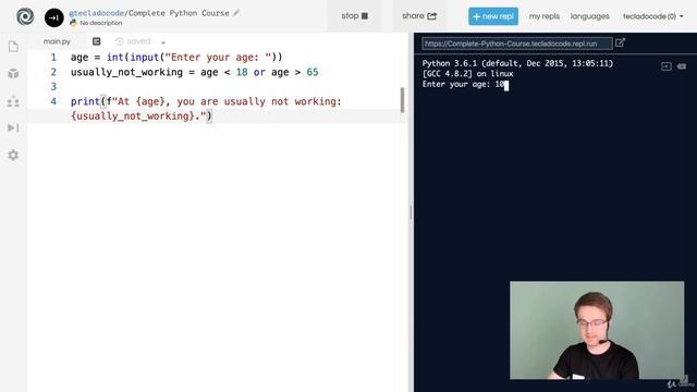 BOOLEAN COMPARISON IN PYTHON |BEST GUIDE TO PYTHON BOOLEAN OPERATORS |PYTHON BOOLEAN WITH USER INPU