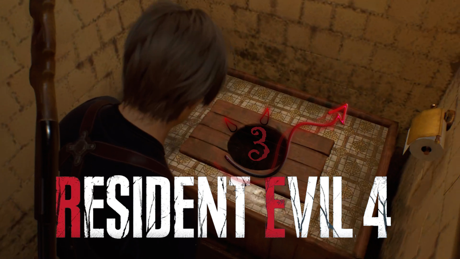 Resident Evil 4 remake ❤ 3 серия ❤ Не пугайте дети, деда в туалете