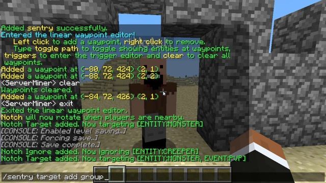 How to create a Guard NPC using Citizens and Sentry