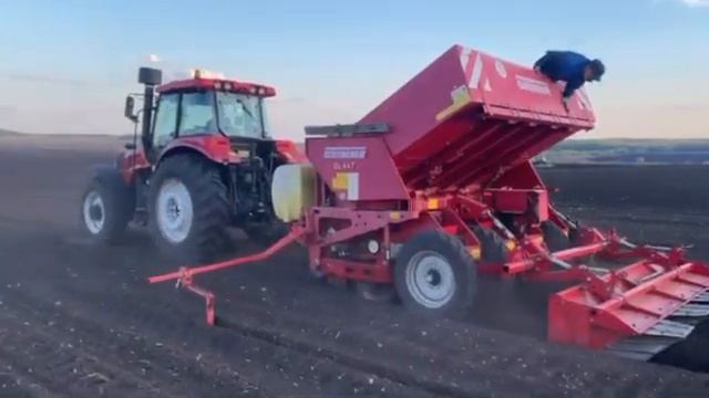 Контроль посадки картофеля ООО Агростар смотреть онлайн