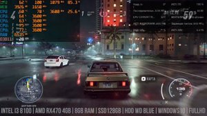 Тест игр|Test Game. Intel i3 8100 AMD RX470 4GB. Full HD 60FPS