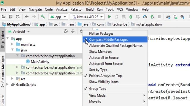 How To Change Package Name In Android Studio | Android Studio Tutorial Tutorial For Beginners