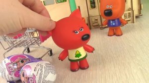 Кеша и Лисичка ПОМЕНЯЛИСЬ ДОМАМИ! КУКЛЫ ЛОЛ СЮРПРИЗЫ! Мультики с игрушками Ми-ми-мишки