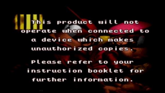 Donkey Kong Country 2 - Error Game Screen смотреть онлайн