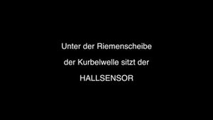 Fehlerbild: Hallgeber BMW R1150 GS defekt Hallsensor defekter
