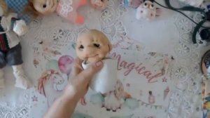 523.Забавный Старичок в шапке  своими руками. Старичок  в шапке- ручная работа. Muñeca soft