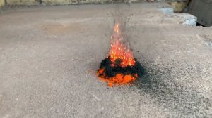 ХИМИЧЕСКИЙ ВУЛКАН из дихромата аммония? - ALLхимия