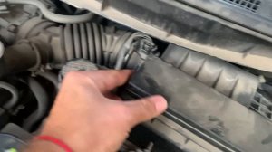 Замена воздушного фильтра на Renault Koleos 2.5l