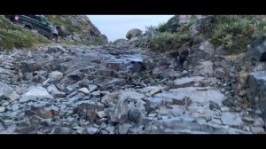 Дорога на полуостров Немецкий. Рядом с Лиинахамари, Мурманская область.