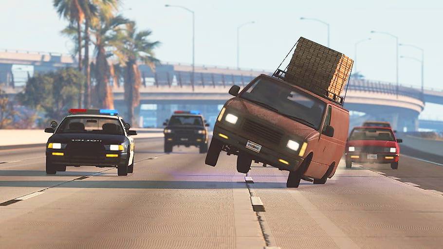 BeamNG Drive - Реалистичные автомобильные аварии и погони.