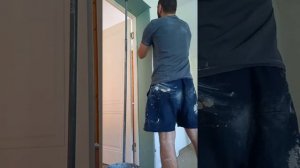 #Как установить дверной откос из гипсокартона.#откосы