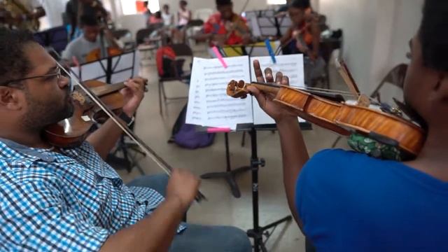 NYOJ Senior Students and Teachers Rehearsing Cold Play's "Viva La Vida" - Pure vibes! смотреть онлайн