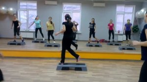 Дина. Степ для взрослых!)))