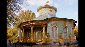 Дворец и парк Сан-Суси. Потсдам. Германия.