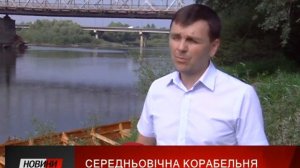 Човен з казок, легенд та літописів прикрасив Дністер у давньому Галичі