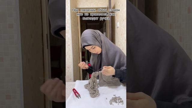 Сумка из бусин muvahhida_bags  #fyp #beadedbag #сумкиизбусин#handmade #smallbusiness смотреть онлайн