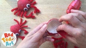 Sea Life DIY Craft Ideas   Whale   Turtle   Crab   Shark