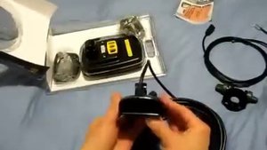 Humminbird halradar Piranha max 180 kicsomagolás