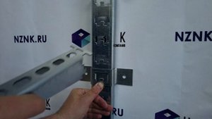 Стойка кабельная оцинкованная \ Как крепить стойку к стене