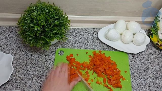 Оливье с курицей