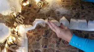 Как распустить атласную ленту#часть 3