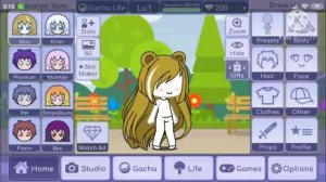 Идеи для причёсок в гача лайф