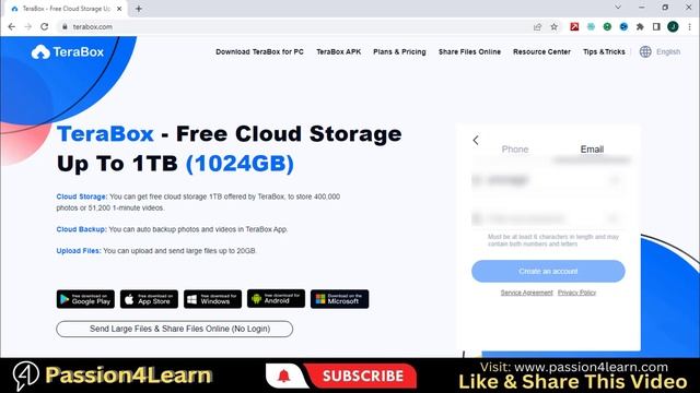 How To Get 1TB Free Cloud Storage From Terabox In 2023 - Passion4Learn смотреть онлайн