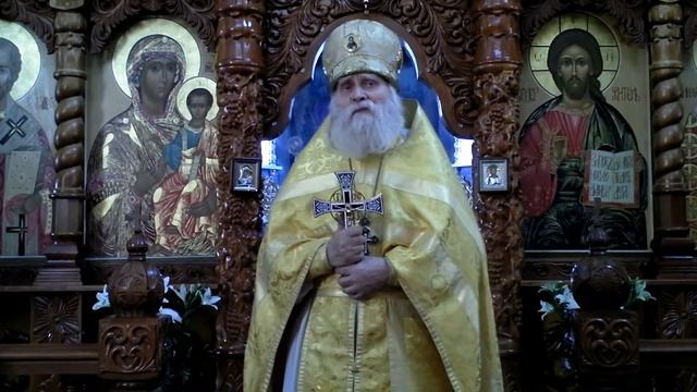 Слово священика о иконопочита́нии.