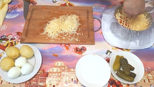 САЛАТ "Грибная поляна" Рецепт