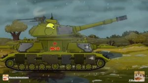 новые монстры: ИС-6 монстр VS Королевская мышь.реакция на @HomeAnimations