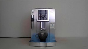 Пошаговое приготовление кофе на кофемашине Delonghi ECAM 23.420