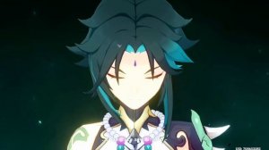 Задание с Сяо и Е Лань|Опасная тропа|Конец пути|Кат-сцена с Сяо и Е Лань|Genshin impact 2.7