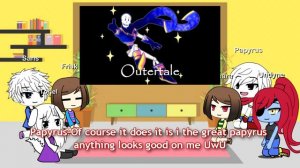 Undertale Reacts To Papyrus AU Themes