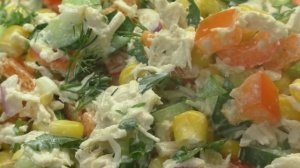 5 САЛАТОВ с КУКУРУЗОЙ