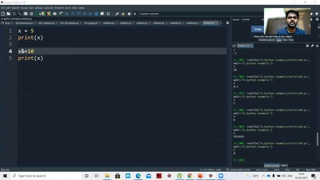 OPERATORS IN PYTHON PART-2(ASSIGNMENT,SPECIAL(IDENTITY,MEMBERSHIP)) OPERATORS