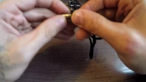 ТЕМЛЯК ДЛЯ НОЖА.КРАСИВЫЙ БРИЛЛИАНТОВЫЙ УЗЕЛ. Diamond knot