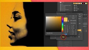 With Hafltone | How to Use Halftone Effect in Photoshop | Beginner's Guide