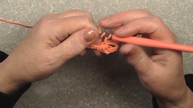 Снопик из трех полустолбиков с накидом