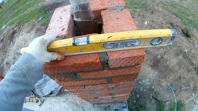 Как сделать СТОЛБЫ из чернового КИРПИЧА!КЛАДКА СЕЙФОВ 80-го уровня смотреть онлайн