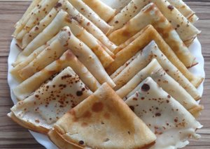 БЛИНЧИКИ на молоке???