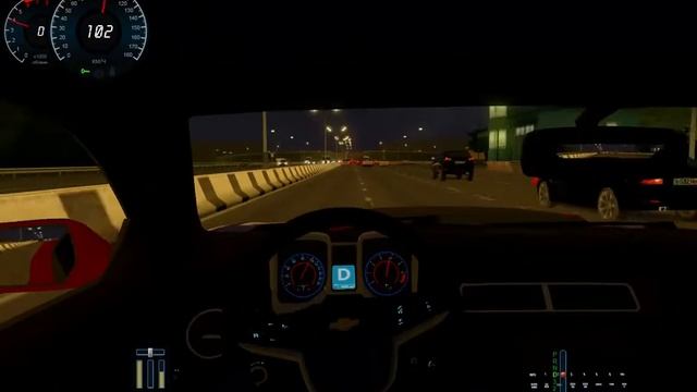 Покатушки на Shevrolet Camaro в 3D инструкторе смотреть онлайн