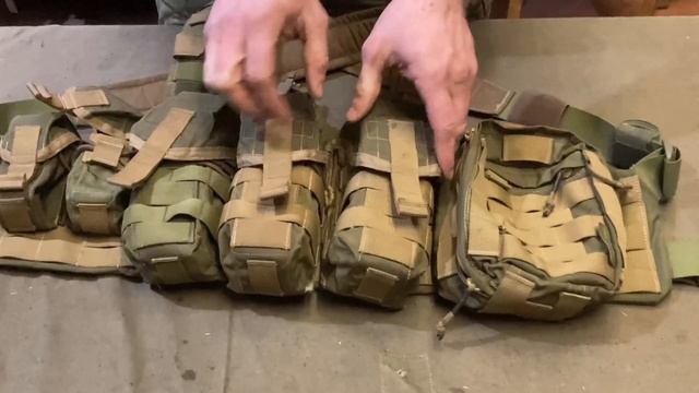 Нагрудник разведчика НР-1 и подсумки Force Line